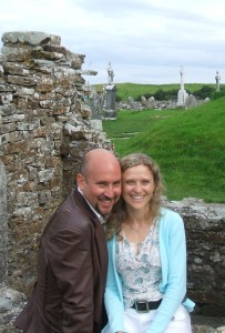 Jimmy James Twyman and Fabienne Meuleman in Ireland - July 2007